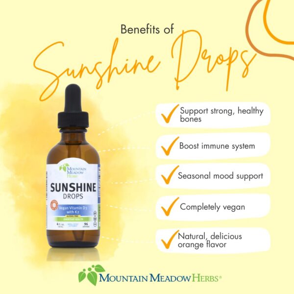 Ingredientes gotas vitamina D3 Mountain Meadow Herbs