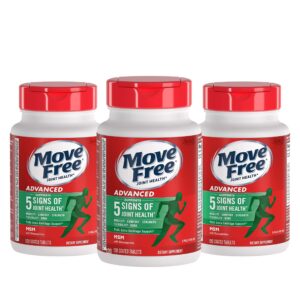 Caja Move Free Advanced suplemento para articulaciones 120 tabletas