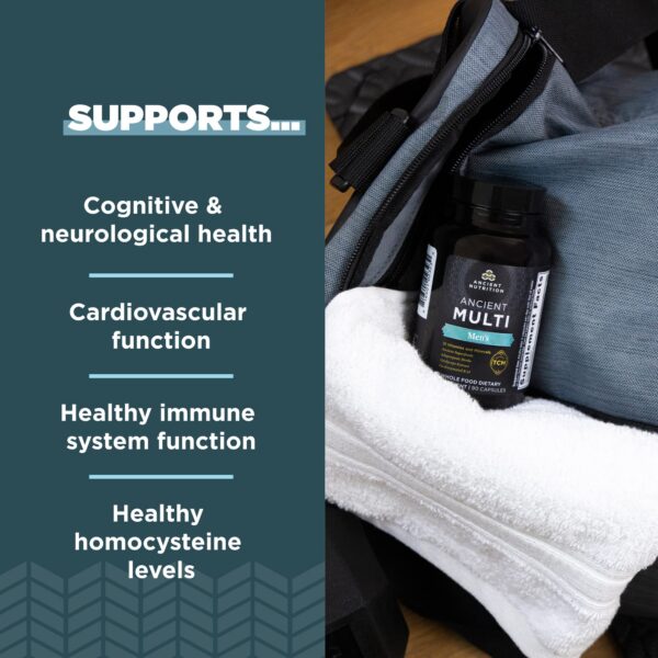 Caja multivitaminas para hombres Ancient Nutrition 90 unidades