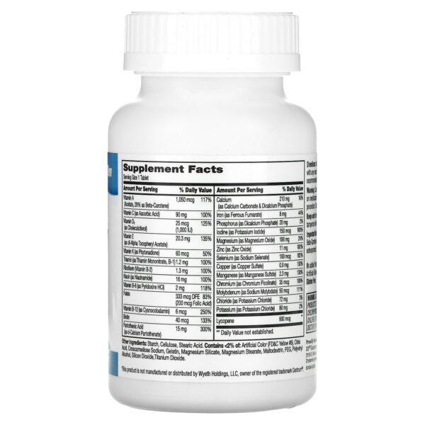 Caja multivitamínico 21st Century Sentry para hombres