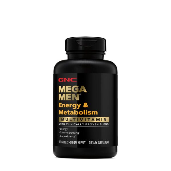 Caja Multivitaminico GNC Mega Men Energia y Metabolismo