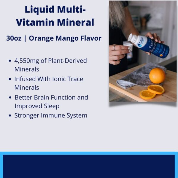 Version 1.0.0 Caja del multivitamínico líquido Trace Minerals