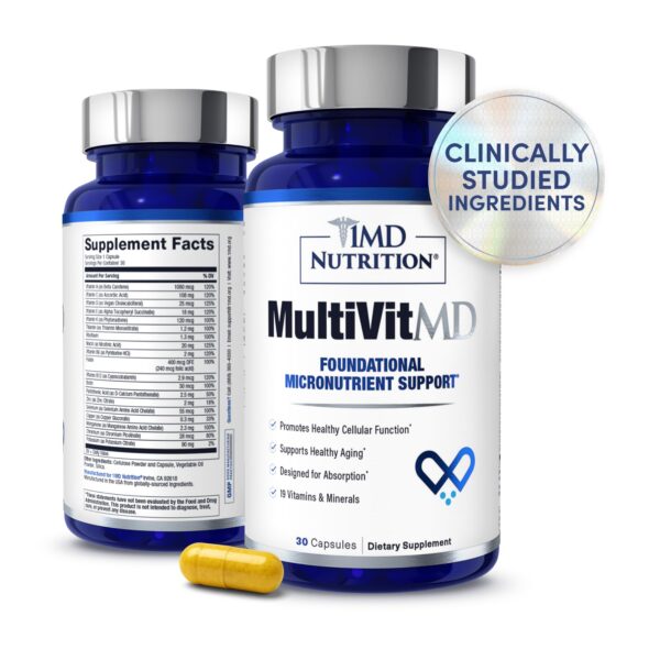 Caja de Multivitamínico MultiVitMD 1MD Nutrition