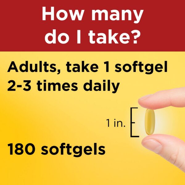 Caja doble Nature Made aceite de linaza para soporte cardíaco