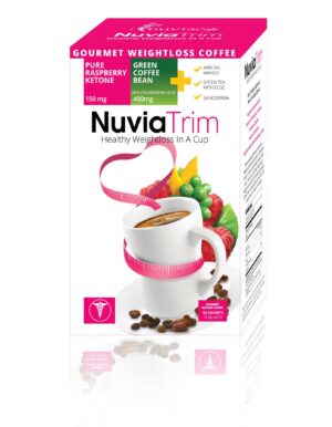 Caja Nuvia Trim café gourmet para pérdida de peso 30 sobres