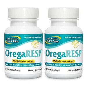 Caja OregaResp P73 60 cápsulas de NORTH AMERICAN HERB & SPICE