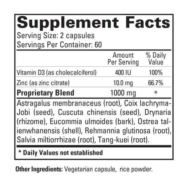 Version 1.0.0 Caja de OsteoPhase fórmula herbal para mantener huesos fuertes