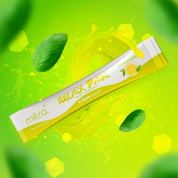 Mitra9 RelaxPak 10 sachets para alivio de estrés y mejor sueño