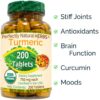 Caja Perfectly Natural Herbs cúrcuma 750 mg 200 tabletas