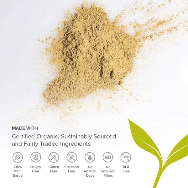 Caja de polvo raíz de regaliz orgánico Banyan Botanicals