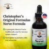 Version 1.0.0 Caja presentación Christopher's Nerve Formula 2 oz