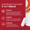 Caja de probióticos Ombre con prebióticos y postbióticos