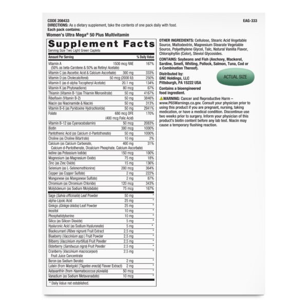 Caja y productos del Vitapak