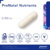 Caja Pure Encapsulations PreNatal Nutrients cápsulas prenatal