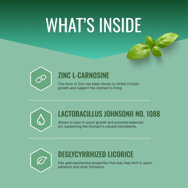 Frasco suplemento Pyloriprin soporte digestivo avanzado