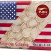 Caja de rebanadas de ginseng americano Wisconsin 4 onzas