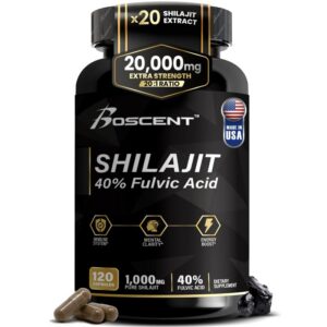 Cajas y cápsulas Shilajit BOSCENT
