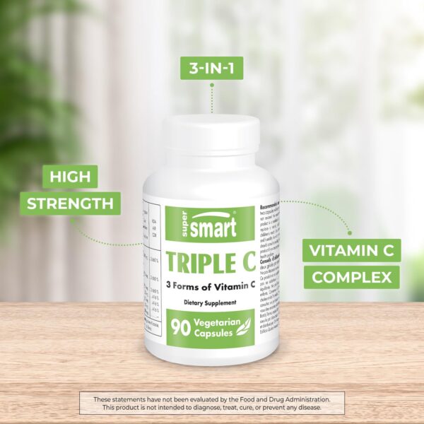 Caja Supersmart Triple C suplemento vitamina C