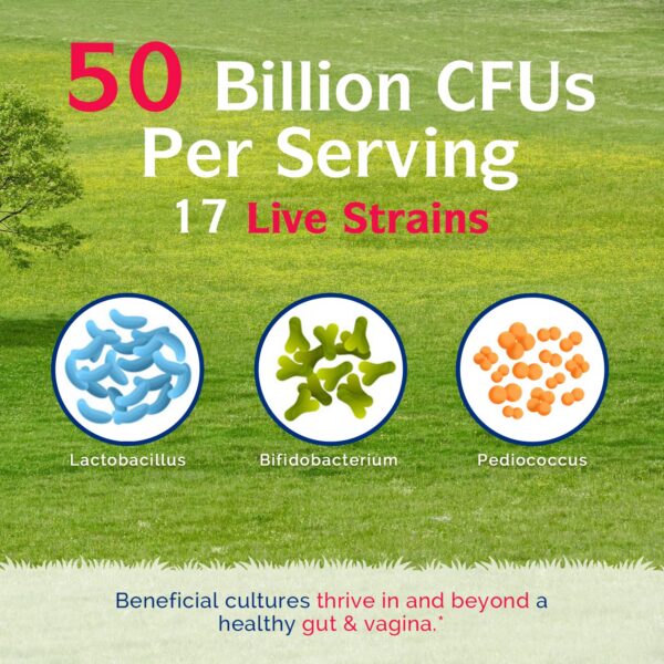 Caja suplementaria Innate Vitality probióticos femenino 60 cápsulas