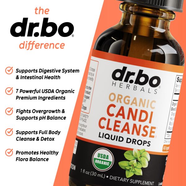 Version 1.0.0 Caja suplemento detox limpieza cándida con probióticos y hierbas