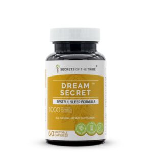 Caja de suplemento Dream Secret 60 cápsulas 1000 mg