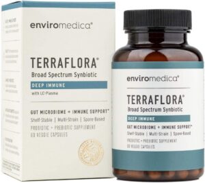 Caja de suplemento Enviromedica Terraflora Deep Immune SBO