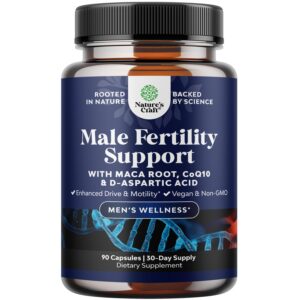 Caja suplemento fertilidad masculina Natures Craft 90 unidades