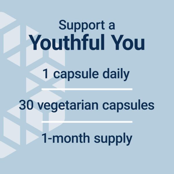 Caja del suplemento Life Extension L-Ergothioneine para longevidad