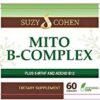 Caja Suplemento Mito B Complex Suzy Cohen 60 servicios
