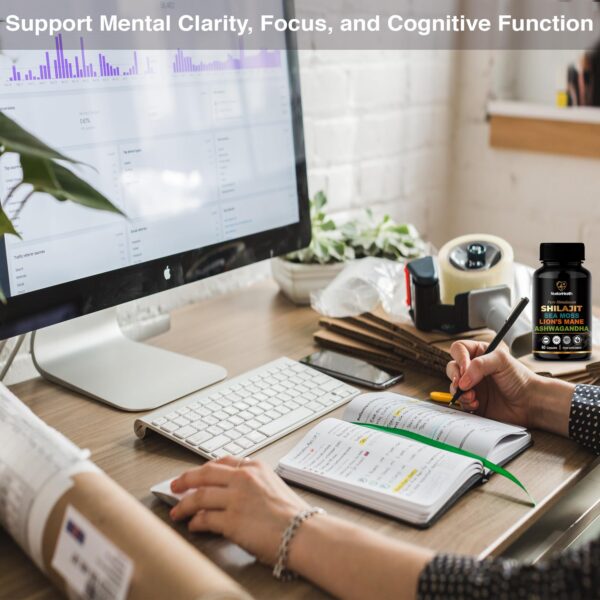 Version 1.0.0 Caja suplemento NUETONHEALTH cápsulas Shilajit Musgo Marino