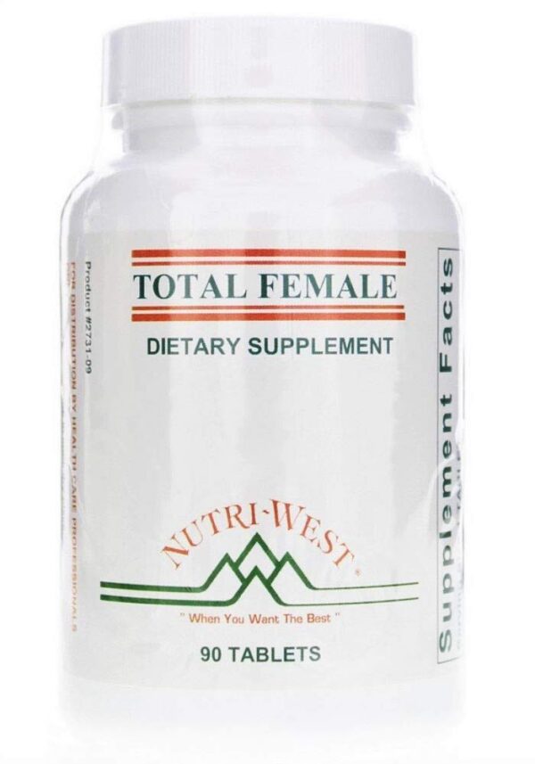 Version 1.0.0 Caja suplemento Nutri-West Total Female 90 tabletas