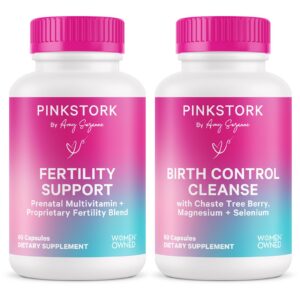 Caja suplemento Pink Stork fertilidad femenina 120 cápsulas