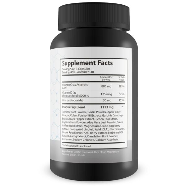 Caja del suplemento para próstata Boost Male con ingredientes destacados