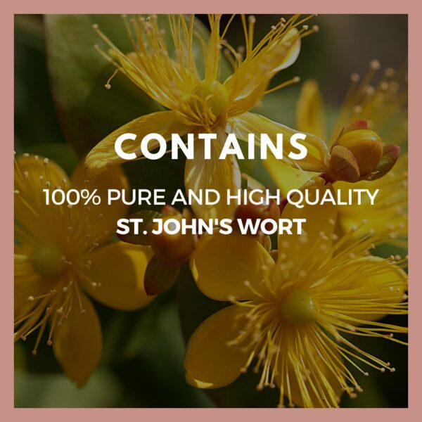 Caja suplemento remedy's nutrition hierba de san juan 60 cápsulas veganas