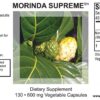 Frente caja Supreme Nutrition Morinda Supreme noni