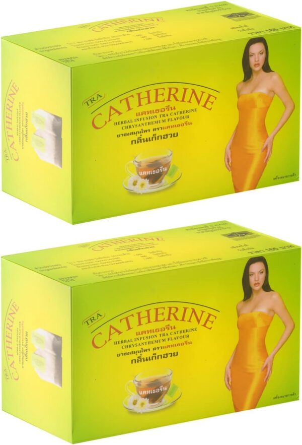 Caja de té detox crisantemo thai Catherine