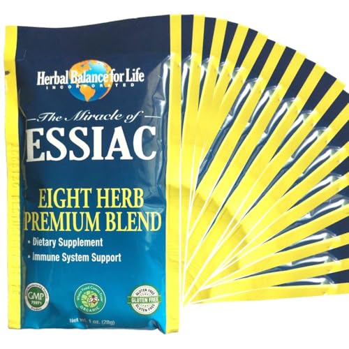 Version 1.0.0 Caja té Essiac orgánico Herbal Balance for Life 16 paquetes