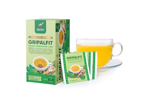 Version 1.0.0 Caja de té GRIPALFIT 30 bolsitas natural para garganta