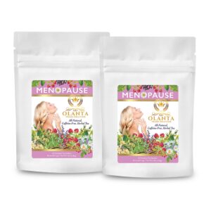 caja de té menopausia 40 bolsitas olanta trade sabor arándano
