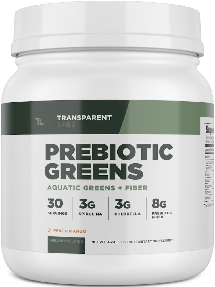 Transparent Labs Prebiotic Greens