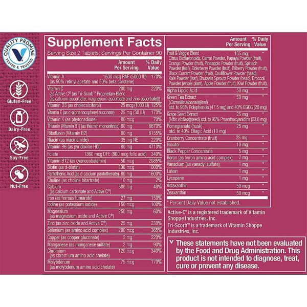 Caja Ultimate Woman multivitamínico alta potencia mujeres