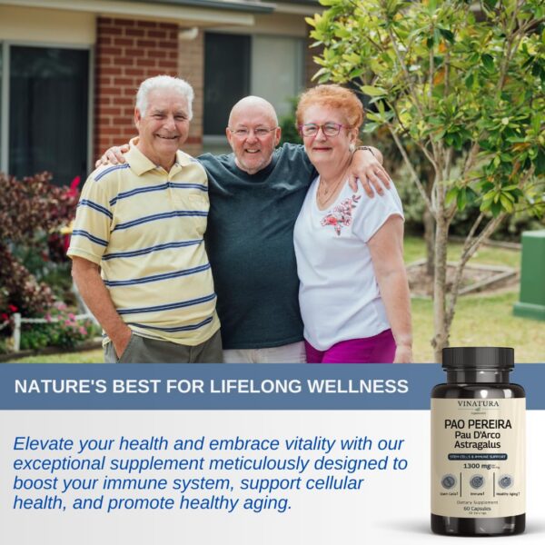 Caja VINATURA Pao Pereira Pau D'Arco suplemento