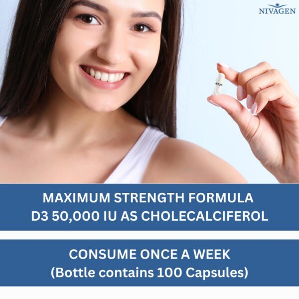 Version 1.0.0 Caja de vitamina D3 50000 UI Nivagen lado izquierdo