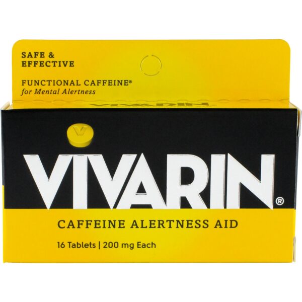 Version 1.0.0 Caja Vivarin tablets cafeína alerta mental 16 por caja