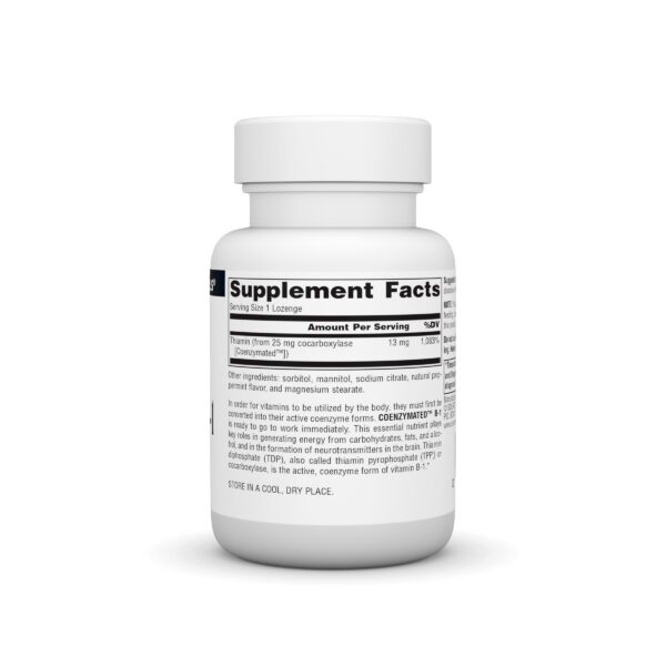 Caja y frasco de B-1 coenzimatada