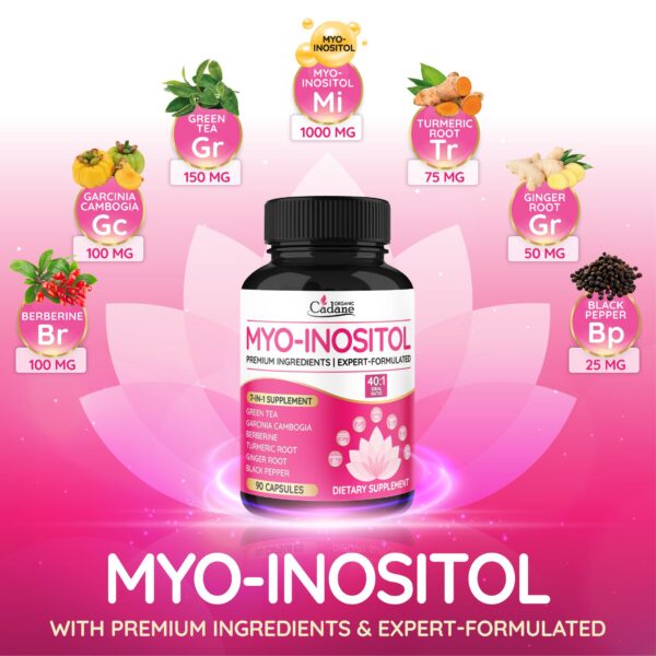 Cajas Cadane Orgánica Myo-Inositol