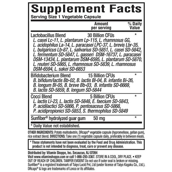 Cajas de cápsulas vegetales probiótico para hombres ProBioCare