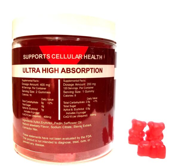 Cajas y etiqueta de CoQ10