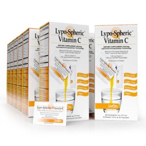 Cajas LivOn Laboratories Vitamina C Lypo-Spheric 360 sobres