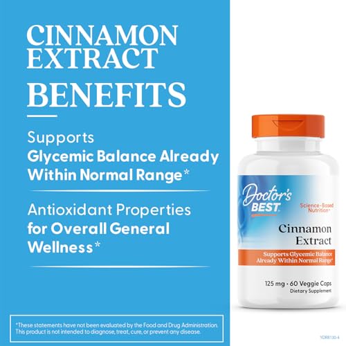 Cajas del producto extracto de canela Doctor's Best